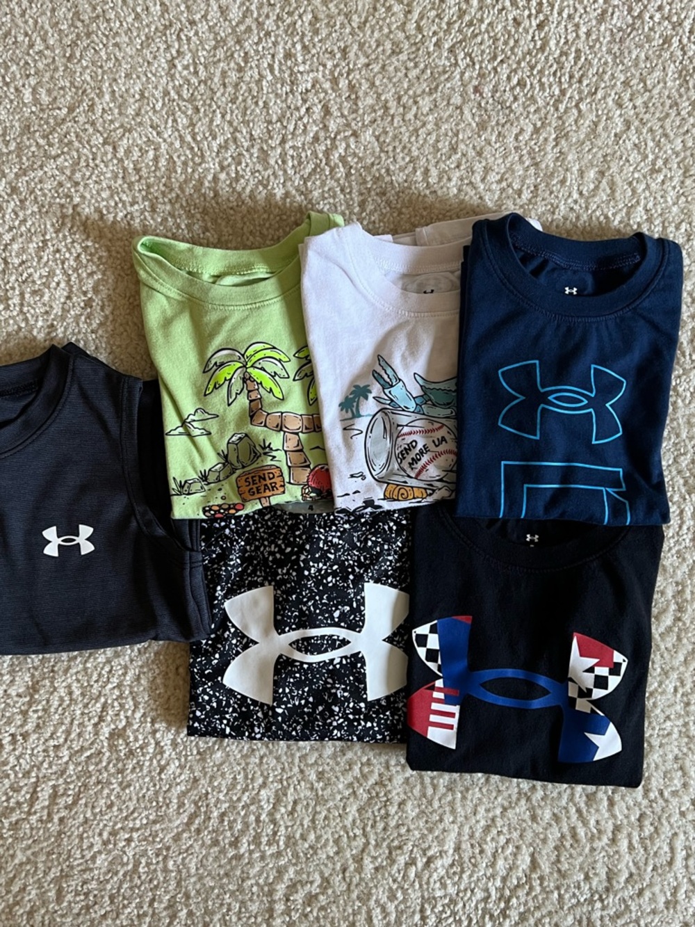 Under Armour Boys Graphic Tee (Bundle of 6)
